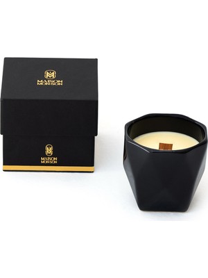 Maison Monson Moi Black Luxury Candle Spicy Kokulu Mum 130 G