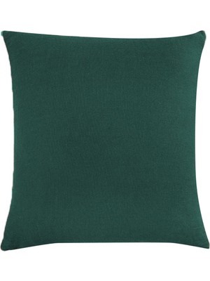 Buldan's Siena Keten Tropik Yeşil Kırlent Kılıfı 45X45 cm