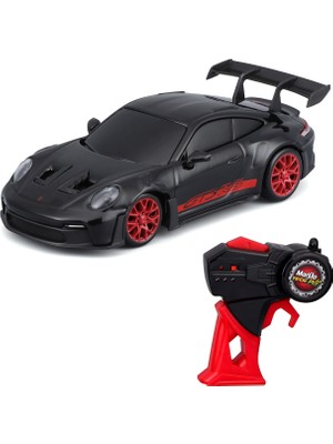 Maisto 1:43 Mini Metal Drifters Porsche 911 Gt3 Rs Siyah Kumandalı Araba