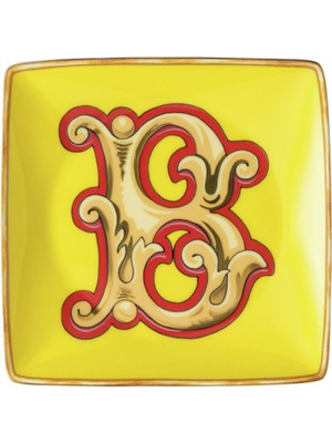 Rosenthal Alphabet B Harfli Porselen Dekoratif Tabak 12 cm