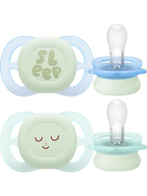 Philips Avent Ultra Start 0-2 Ay Silikon 2'li Gece Emziği