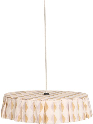 Nobodinoz Mustard Lilac Harlequin Çocuk Odası Aydınlatma Şapkası