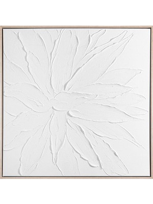 The Mia Kabartma Kanvas Tablo 80 x 80 cm