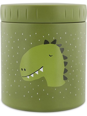 Trixie Mr. Dino Yeşil Çelik Termal Çocuk Yemek Kabı 500 ml