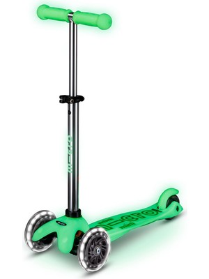Micro Mini Deluxe Glow LED Plus Ayarlanabilir Gidonlu 3 Tekerlekli 2-5 Yaş Çocuk Scooter