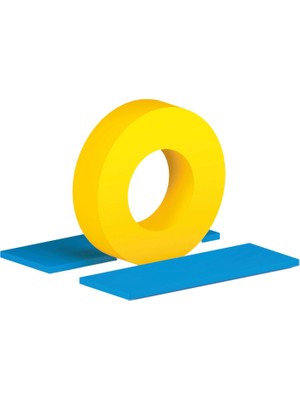 Edutoys Renkli Modüler 3 Parça Sünger Oyunu Seti