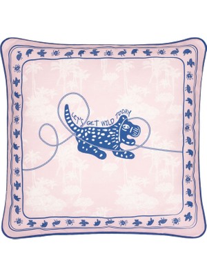 Gorgo Iruka About Today Wild Açık Pembe Kırlent 50 x 50 cm