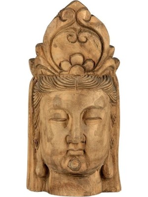 Cumba Selection Ahşap Buda Heykeli 20 cm