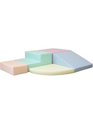 Iglu Corner Climber Pastel Yumuşak Eğitici Aktivite Oyun Seti