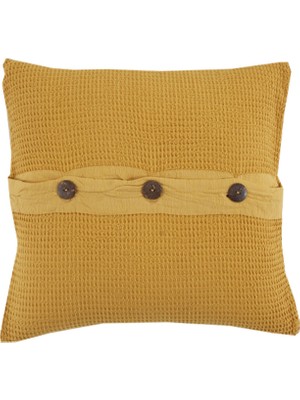 Buldan's Bohem Mango Sarı Yastık Kılıfı 45X45 cm