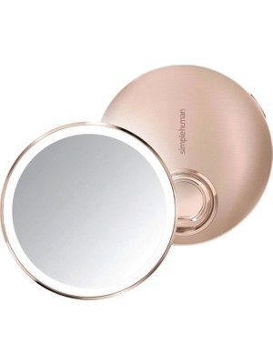 Simplehuman Compact Rose Gold 3x Sensörlü Ayna