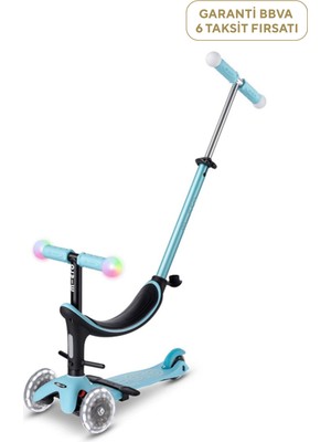 Micro MINI2GROW Deluxe Magic LED Işıklı 3'ü 1 Arada 3 Tekerlekli 1-6 Yaş Çocuk Scooter