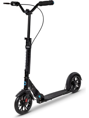 Micro Metropolitan Deluxe Işıklı El Frenli Süspansiyonlu Katlanabilir 2 Tekerlekli 14+ Yaş Scooter