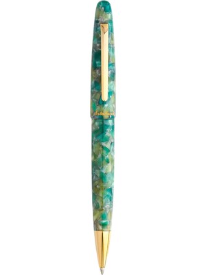Esterbrook Estie Sea Glass Gold Su Yeşili Reçine M Uçlu Tükenmez Kalem