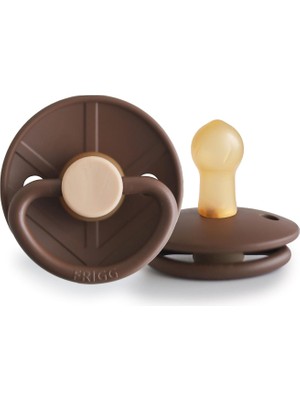 Frigg Little Viking Bjorn Cocoa Kahverengi 0-6 Ay Kauçuk Emzik