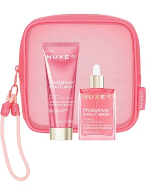 Nuxe Dolgun & Parlak Mucizevi Hyalu-Boost Krem 50 Ml+ Işıltı Serumu 30 ml