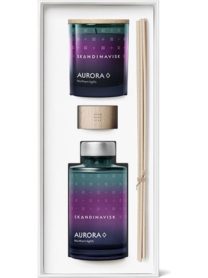 Aurora 100 ml Difüzör ve 65 gr Mum Seti