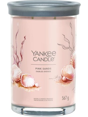 Yankee Candle Pink Sands Pembe Büyük Mum 567 G