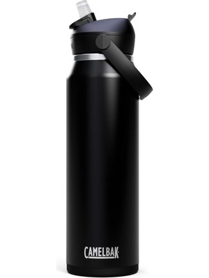 Camelbak Thrive Flip Siyah Çelik Pipetli Suluk Matara 950 ml