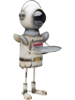 Kare Design Gottlieb Robot Figürlü Metal Dekoratif Obje