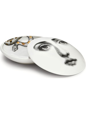 Fornasetti Tema E Variaz Porselen Dekoratif Kutu