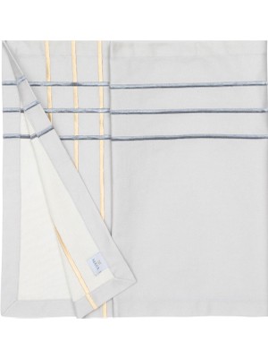 Meja Atelier Maya Majesty Gri %100 Pamuk Runner