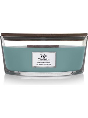 Woodwick Evergreen Cashmere Elips Mum 453 G