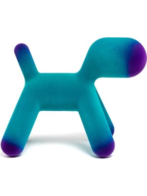 Magis Puppy Small Turquoise Violet Köpek Heykeli