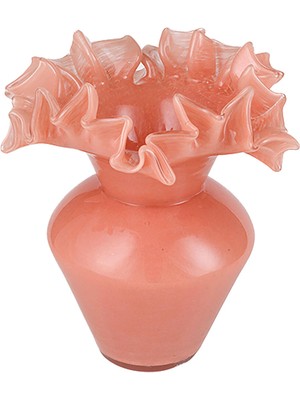 Rose&Tulipani Milano Gala Pembe Cam Orta Boy Vazo