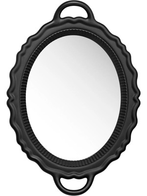 Qeeboo Plateau Miroir Siyah Konsol Aynası
