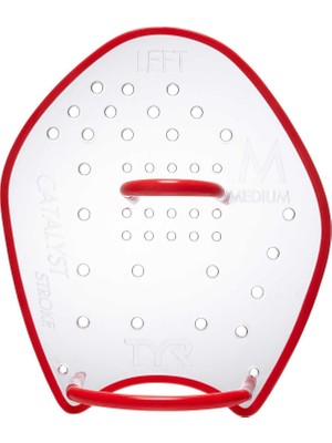 Tyr Catalyst Strk Kırmızı Unisex Yüzücü El Paleti