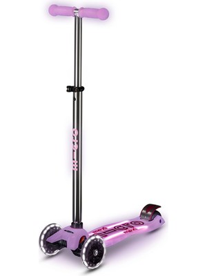 Micro Maxi Deluxe Glow LED Plus Luminous Işıklı 3 Tekerlekli 5-12 Yaş Çocuk Scooter