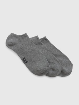 Gap Erkek Gri Basic Ankle 3'lü Çorap Seti