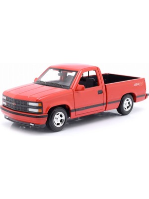 Maisto Kırmızı 1993 Chevrolet 454 Ss Pick-Up 1:24 Special Edition Model Araba