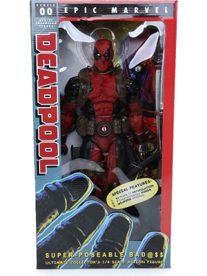 Neca Marvel Deadpool Scale Action Figür Heykel