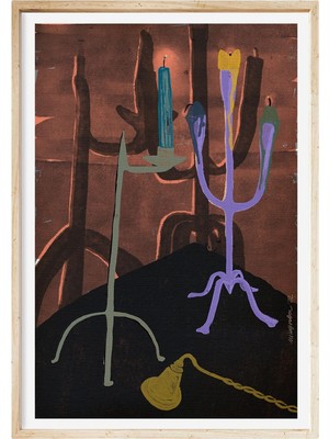 Nilol Print End Of The Day Edisyonlu 60X90 cm Fine Art Baskı