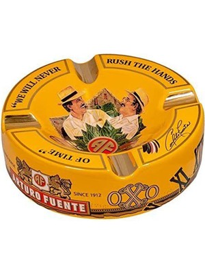 Arturo Fuente Journey El Yapımı Turuncu Seramik Puro Küllüğü
