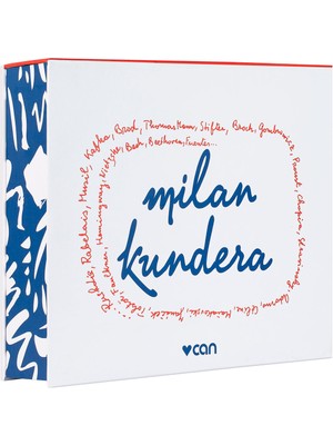 Can Yayınları Milan Kundera - Kutulu Özel 4'lü Kitap Seti