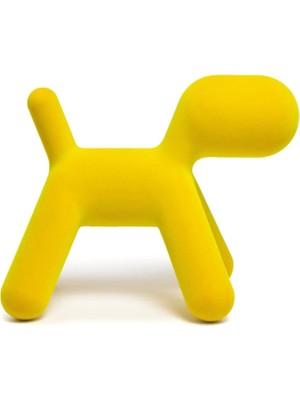 Magis Puppy Medium Yellow Köpek Heykeli