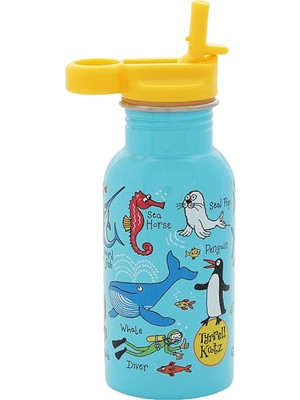 Tyrrell Katz Ocean Pipetli Paslanmaz Çelik Matara 400 ml