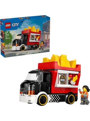 LEGO City Patates Kızartması Kamyonu 216 Parça 5+ Yaş Yapı Oyuncağı 60488