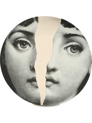 Fornasetti Tema E Variazioni 10 Porselen Dekoratif Tabak