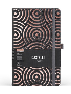 Castelli Milano Rose Koleksiyon Lilly Çizgili Defter