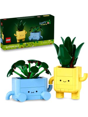 LEGO Botanicals Mutlu Bitkiler 217 Parça 9+ Yaş Yapı Oyuncağı 10349