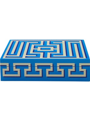 Jonathan Adler Labyrinth Large Seramik Dekoratif Kutu