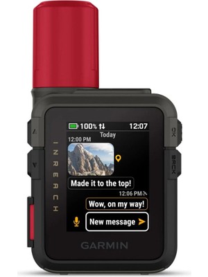 Garmin Inreach Mini 3 Plus Fotoğraf ve Sesli Mesajlaşma Özelliğine Sahip Kompakt Sos Uydu Iletişim Cihazı