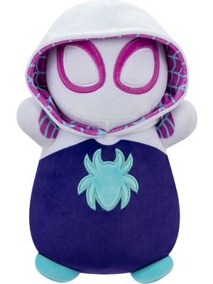 Squishmallows Hugmees Spidey Serisi Ghost-Spider Peluş Oyuncak 25 cm
