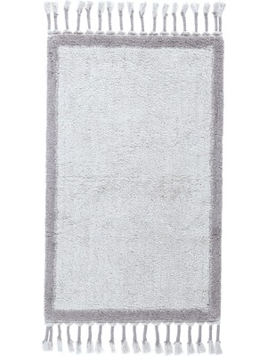 İrya Root Koyu Gri Bambu Banyo Paspası 60 x 100 cm
