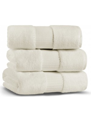 L’appartement Valencia Fibroluxe ® Ivory Bambu Tekli Banyo Havlusu 70 x 140 cm