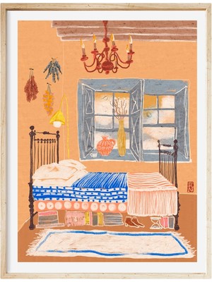 Nilol Print Room With A View Edisyonlu Fine Art Baskı